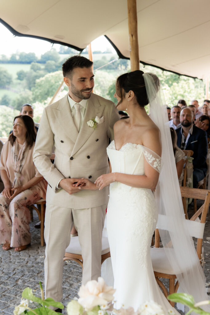 Hochzeitspaar, Trauung Maisenburg